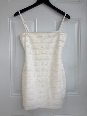 Princess Polly Gradine Mini Dress White